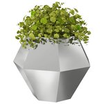 vidaXL Jardinière Argent 100 x 100 x 80 cm Acier galvanisé