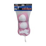 Vedes 73424739 - NSP - Kit de protections rose  taille XS jusqu'à 25 kg