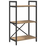 vidaXL Étagère Chêne artisanal 56 x 34 x 96 cm Bois d'ingénierie