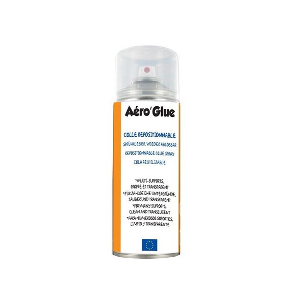 Colle aérosol repositionnable - 400ml - cleopâtre