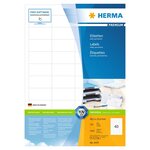 HERMA Étiquettes permanentes PREMIUM A4 48 5x25 4 mm 100 Feuilles