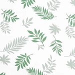 vidaXL Coussins de palette lot de 5 motif de feuilles tissu