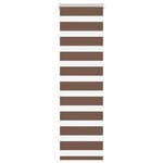 vidaXL Store zèbre marron 40x150 cm largeur du tissu 35 9 cm polyester