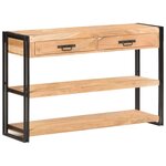 vidaXL Buffet 120x30x75 cm Bois d'acacia solide