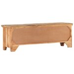 vidaXL Meuble TV 120x30x40 cm Bois d'acacia et de récupération massif