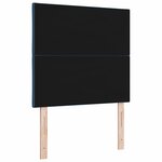 vidaXL Tête de Lit en Tissu Geometric Manuel Bleu 100 cm tissu