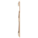 vidaXL Tête de lit murale 108x3x60 cm Bois massif de pin