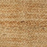 vidaXL Tapis fait à la main jute naturel 160x230 cm
