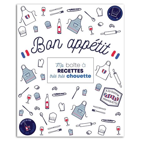 Kit Papeterie Ma Boîte À Recettes Frenchy - Draeger paris