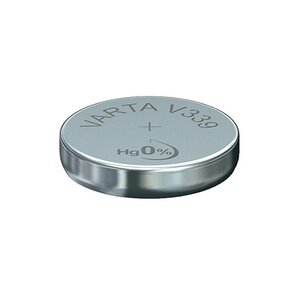 pile oxyde argent pour montres V339 SR614 1,55 Volt VARTA