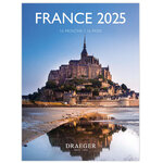 Petit Calendrier Mensuel 2025 14x18 Cm - France - Draeger paris
