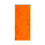 Lot de 100 sachet alu mat orange 220x110 mm (dl)