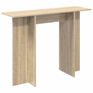 vidaXL Table console Chêne Sonoma 100 x 30 x 75 cm Bois d'ingénierie