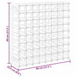 vidaXL Casier à bouteilles pour 72 bouteilles Noir Bois de pin solide