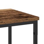 vidaXL Table Console avec étagère Bois Ancien 200 x 30 x 75 cm