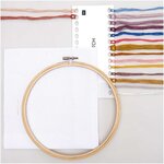 Kit de broderie - cloche en verre