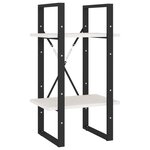 vidaXL Bibliothèque à 5 niveaux Blanc 40x30x175 cm Bois de pin