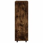 vidaXL Garde-robe Chêne fumé 80x40x110 cm Bois d'ingénierie