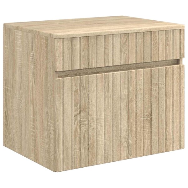 vidaXL Cabinet de Salle de Bain Mural Chêne Sonoma 59 x 44 5 x 50 cm