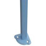 vidaXL Tente de réception pliable professionnelle 3x4 m Acier Crème