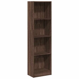 vidaXL Bibliothèque chêne marron 40x24x143 cm bois d'ingénierie