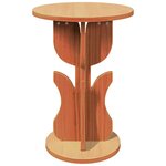 vidaXL Table d'appoint Marron cire 39.5 x 39.5 x 53.5 cm