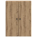 vidaXL Armoire Murale 66 x 34 5 x 90 cm Bois d'ingénierie