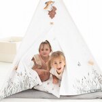Tipi enfant Nature avec coussins