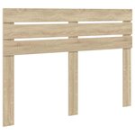 vidaXL Tête de lit Chêne Sonoma 140 cm Bois d'ingénierie
