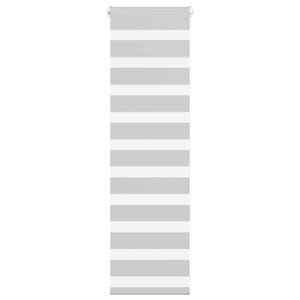 vidaXL Store zèbre gris clair largeur du tissu 35 9 cm polyester