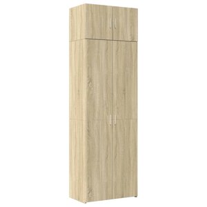 vidaXL Armoire de rangement chêne sonoma 70x42 5x225 cm