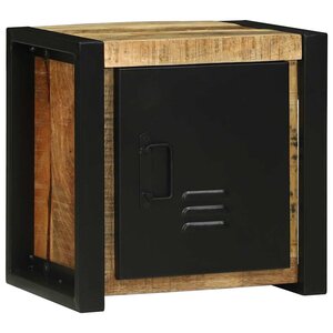 vidaXL Armoire de salle de bain Marron Bois de mangue massif