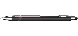 Stylo à bille Epsilon Touch noir-pink Pointe Extra Large Bleu SCHNEIDER