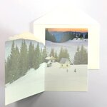 Lot 10 cartes identiques bonne année meilleurs vœux avec 10 enveloppes blanches