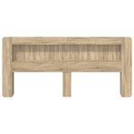 vidaXL Cabinet de Tête de Lit Chêne Sonoma Bois d’ingénierie