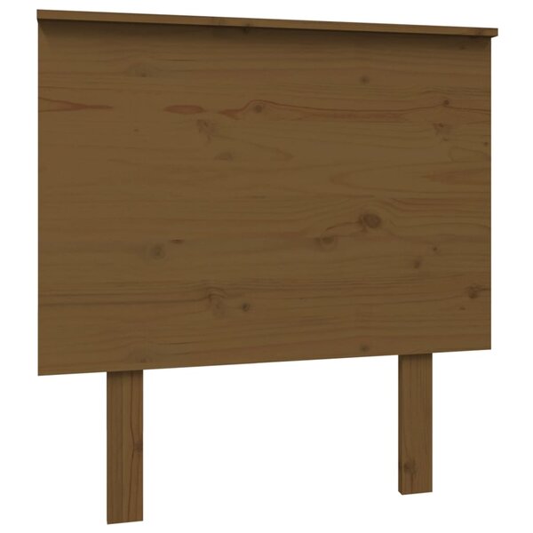 vidaXL Tête de lit Marron miel 79x6x82 5 cm Bois massif de pin