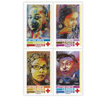 Carnet 10 timbres - La Croix Rouge Française - C215 - Lettre Verte