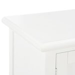 vidaXL Meuble TV Blanc 120x30x40 cm Bois