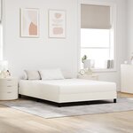 Matelas à ressorts ensachés vidaXL Crème Medium 160x200x20 cm Tissu