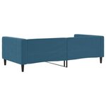 vidaXL Lit de repos bleu 100x200 cm velours