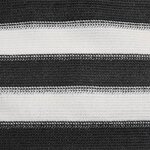 vidaXL Filet brise-vue anthracite et blanc 1 2x10 m PEHD 195 g/m²