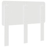 vidaXL Tête de lit Blanc 120 cm Bois d'ingénierie