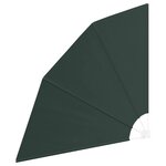 vidaXL Écran de confidentialité pour balcon Vert foncé 140 x 140 cm