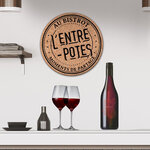 Décoration murale entre potes