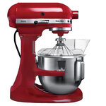 Batteur mélangeur professionnel k5 rouge - kitchenaid -  - acier inoxydable4 8264 x338x411mm