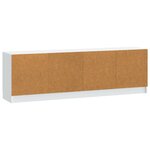 vidaXL Meuble TV Blanc 150 x 31 x 47 cm Bois d'ingénierie