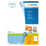 HERMA Étiquettes permanentes PREMIUM A4 70x42 3 mm 100 Feuilles