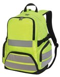 Sac à dos haute visibilité - sécurité - 7702 - jaune fluo