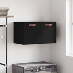 vidaXL Armoire murale Noir 60x36 5x35 cm Bois d'ingénierie