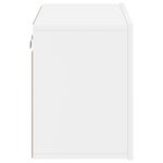 vidaXL Meuble TV mural blanc 60x30x41 cm